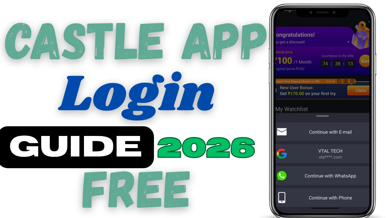Castle App Login Steps